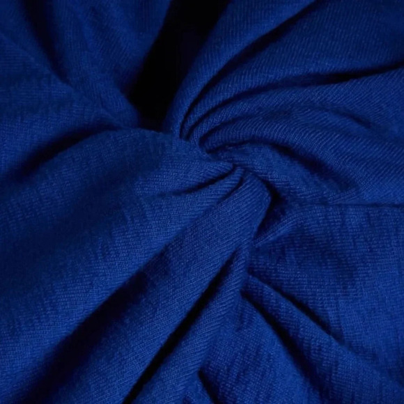 Ted Baker Livviaa Knot Front Jersey Mini Dress Blue Size 8 NWT - Picture 8 of 13